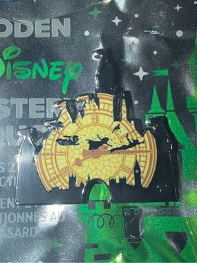 New 2026 Disneyland Wave A Hidden Mickey Peter Pan Flight Ride Castle Pin